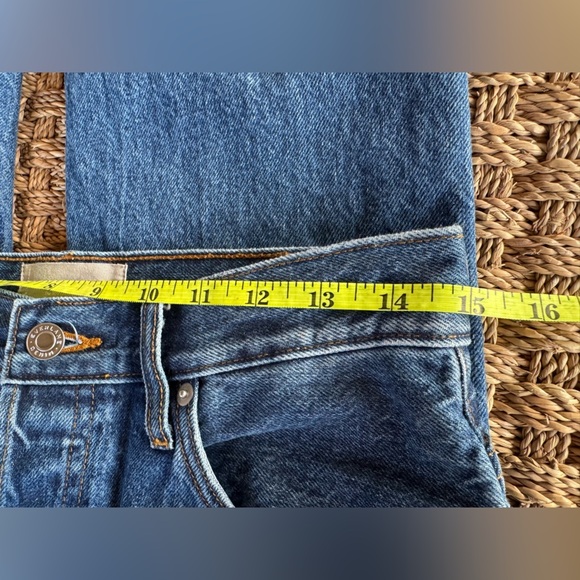 Everlane The 90’s Cheeky Jeans Straight Leg Jeans size 27 Tall Timeless Style - Picture 11 of 14